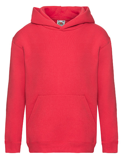Fruit of the Loom Kids´ Premium Hooded Sweat Red