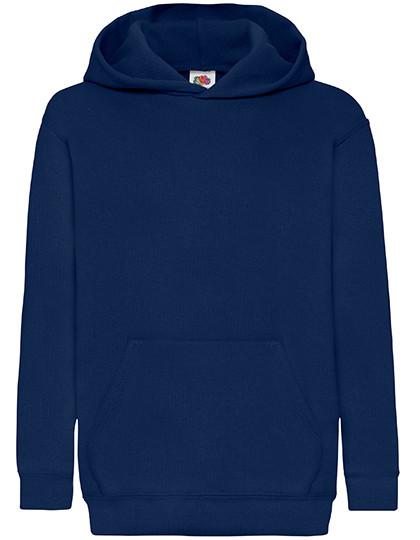 Fruit of the Loom Kids´ Classic Hooded Sweat Navy