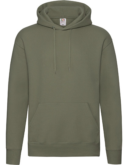 Fruit of the Loom Premium Hooded Sweat Classic Olive