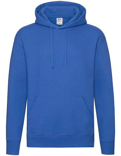 Fruit of the Loom Premium Hooded Sweat Royal Blue