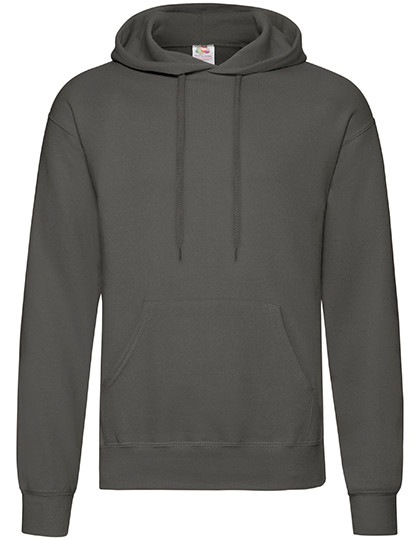 Fruit of the Loom Classic Hooded Sweat Light Graphite (Solid)
