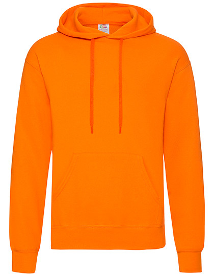 Fruit of the Loom Classic Hooded Sweat Orange