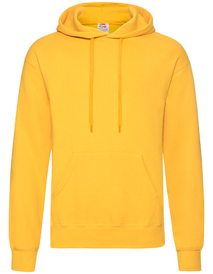 Fruit of the Loom Classic Hooded Sweat Sunflower
