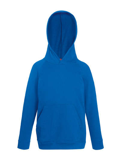 Fruit of the Loom Kids´ Lightweight Hooded Sweat Royal Blue