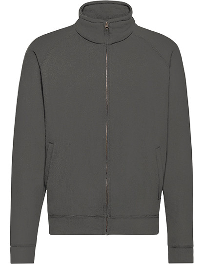 Fruit of the Loom Classic Sweat Jacket Light Graphite (Solid)