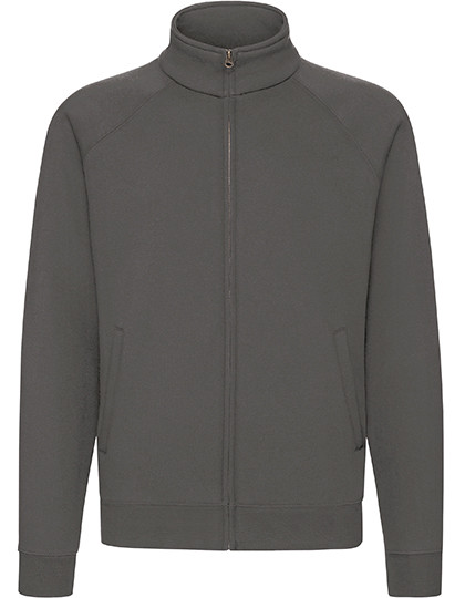 Fruit of the Loom Premium Sweat Jacket Light Graphite (Solid)