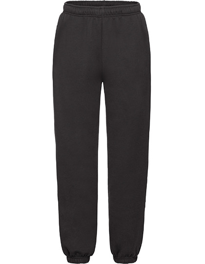 Fruit of the Loom Kids´ Premium Elasticated Cuff Jog Pants Black
