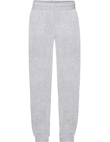 Fruit of the Loom Kids´ Classic Elasticated Cuff Jog Pants Heather Grey