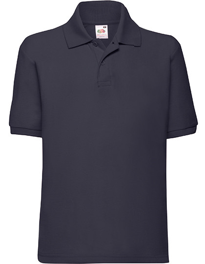Fruit of the Loom Kids´ 65/35 Polo Deep Navy