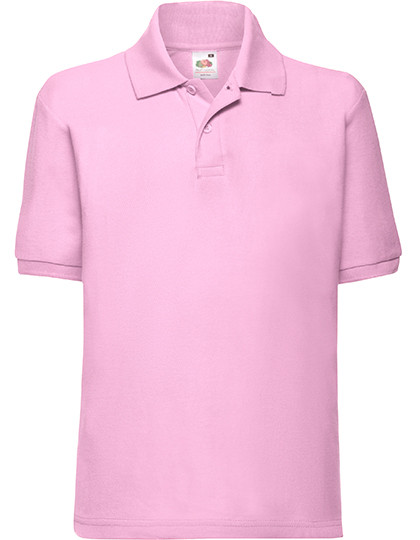 Fruit of the Loom Kids´ 65/35 Polo Light Pink