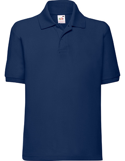 Fruit of the Loom Kids´ 65/35 Polo Navy