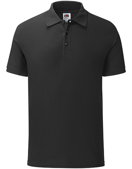 Fruit of the Loom 65/35 Piqué Polo Black