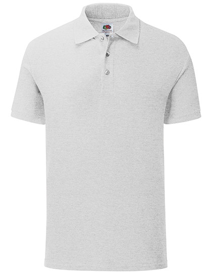 Fruit of the Loom 65/35 Piqué Polo Heather Grey