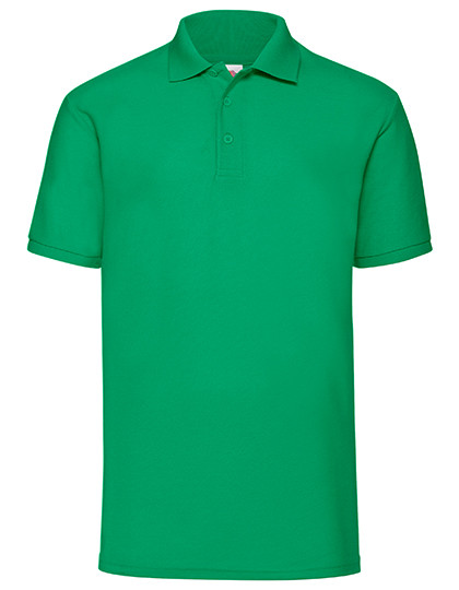 Fruit of the Loom 65/35 Piqué Polo Kelly Green