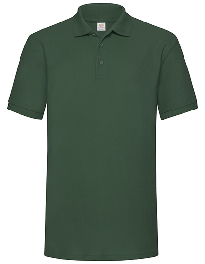 Fruit of the Loom 65/35 Heavy Piqué Polo Bottle Green