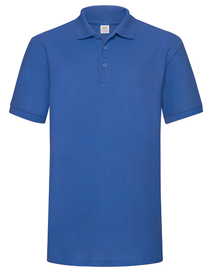 Fruit of the Loom 65/35 Heavy Piqué Polo Royal Blue