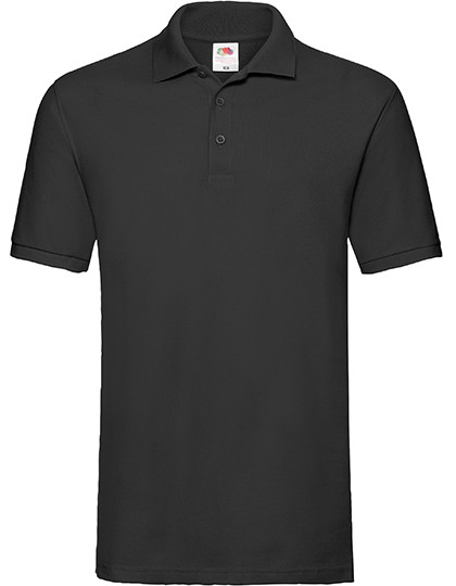 Fruit of the Loom Premium Polo Black