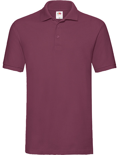 Fruit of the Loom Premium Polo Burgundy