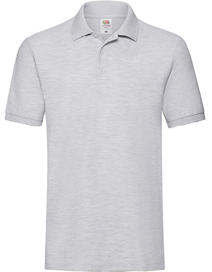 Fruit of the Loom Premium Polo Heather Grey
