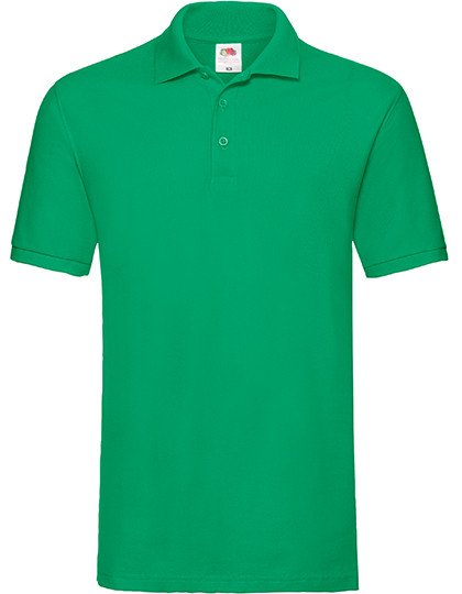 Fruit of the Loom Premium Polo Kelly Green