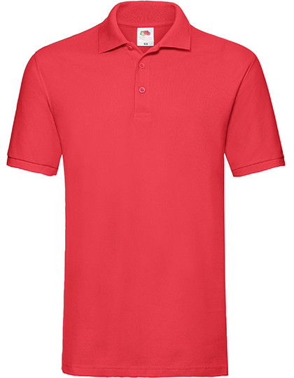 Fruit of the Loom Premium Polo Red