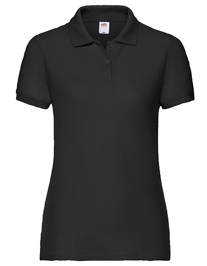 Fruit of the Loom Ladies´ 65/35 Polo Black