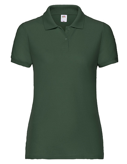 Fruit of the Loom Ladies´ 65/35 Polo Bottle Green