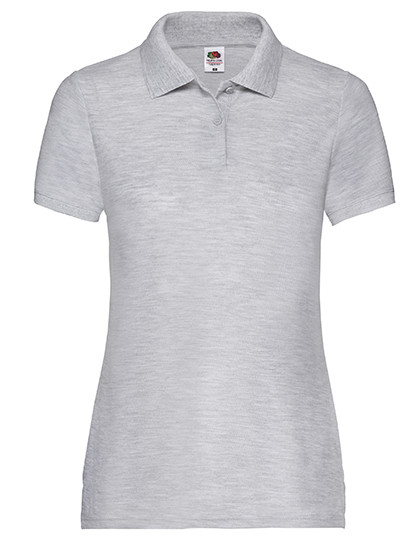 Fruit of the Loom Ladies´ 65/35 Polo Heather Grey