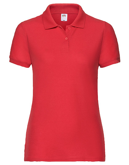 Fruit of the Loom Ladies´ 65/35 Polo Red