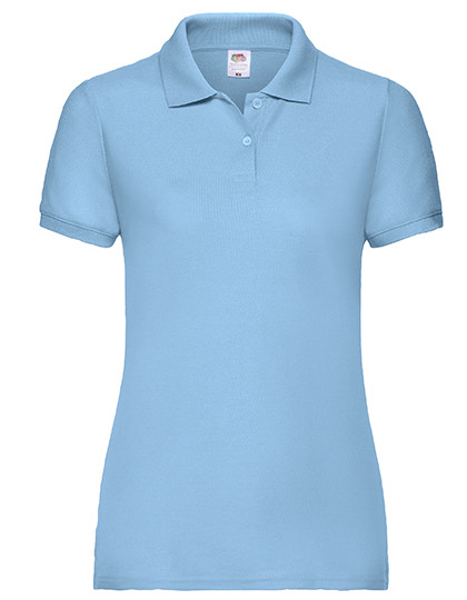 Fruit of the Loom Ladies´ 65/35 Polo Sky Blue