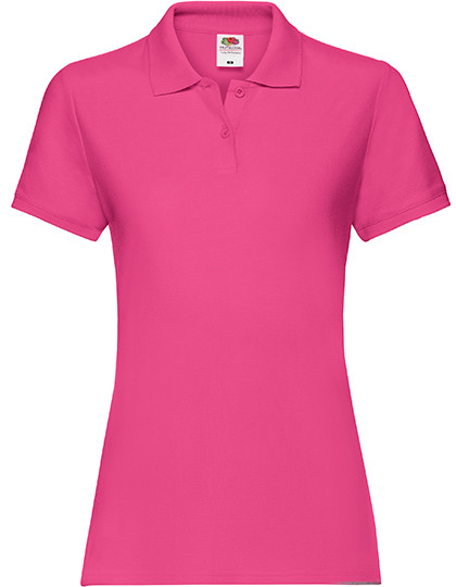Fruit of the Loom Ladies´ Premium Polo Fuchsia