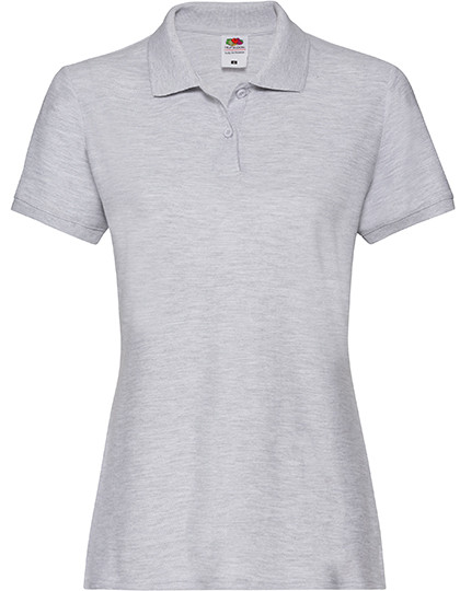 Fruit of the Loom Ladies´ Premium Polo Heather Grey