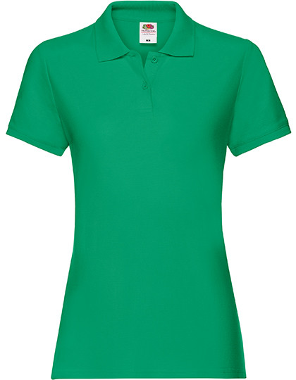 Fruit of the Loom Ladies´ Premium Polo Kelly Green