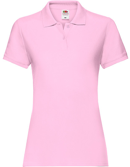 Fruit of the Loom Ladies´ Premium Polo Light Pink