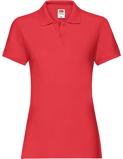 Fruit of the Loom Ladies´ Premium Polo Red