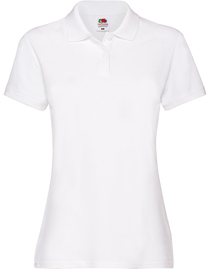 Fruit of the Loom Ladies´ Premium Polo White