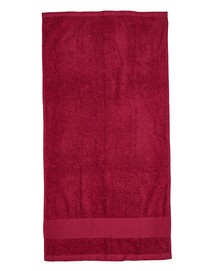 Fair Towel Organic Cozy Bath Sheet Burgundy