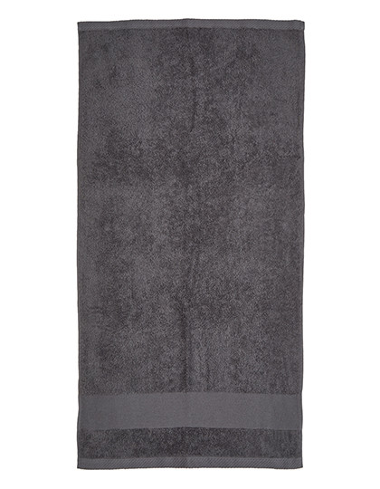 Fair Towel Organic Cozy Bath Sheet Dark Grey
