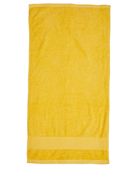 Fair Towel Organic Cozy Bath Sheet Sunflower Yellow