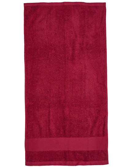 Fair Towel Organic Cozy Bath Towel Burgundy
