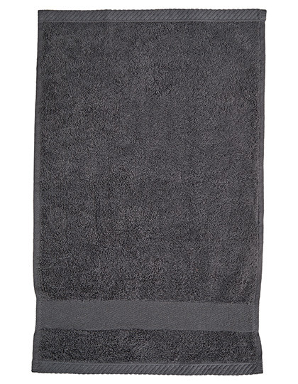 Fair Towel Organic Cozy Guest Towel Dark Grey