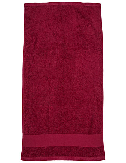 Fair Towel Organic Cozy Hand Towel Burgundy