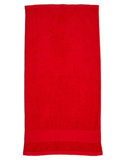 Fair Towel Organic Cozy Hand Towel Red
