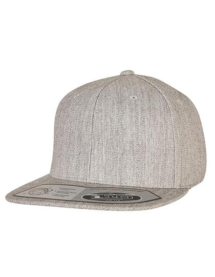 FLEXFIT 110 Fitted Snapback Heather Grey