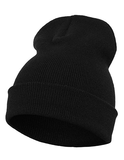 FLEXFIT Heavyweight Long Beanie Black