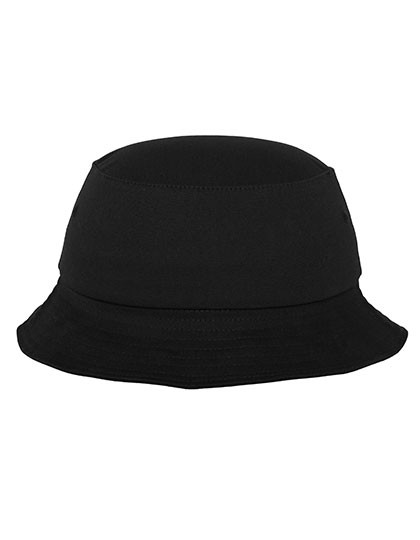 FLEXFIT Flexfit Cotton Twill Bucket Hat Black