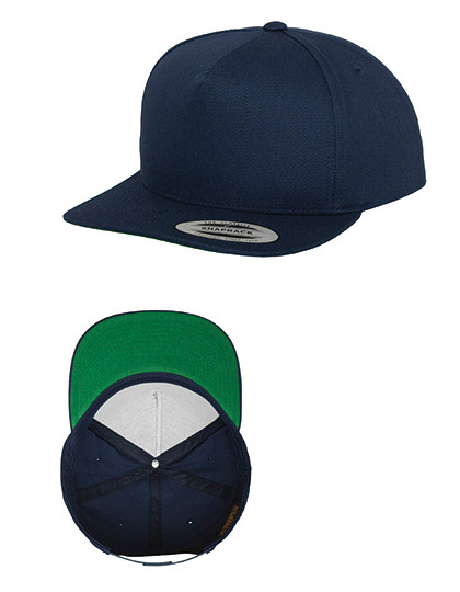 FLEXFIT Classic 5 Panel Snapback Navy