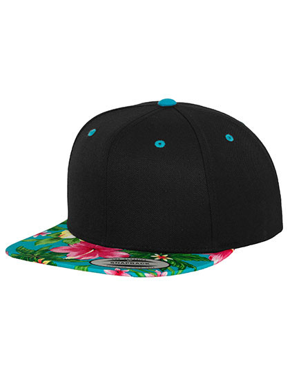 FLEXFIT Hawaiian Snapback Black
