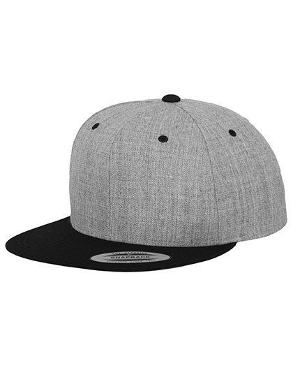 FLEXFIT Classic Snapback 2-Tone Heather Grey
