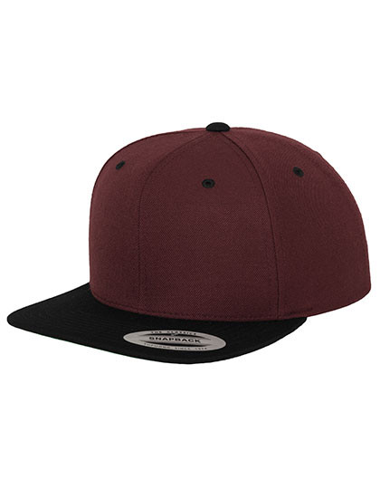 FLEXFIT Classic Snapback 2-Tone Maroon